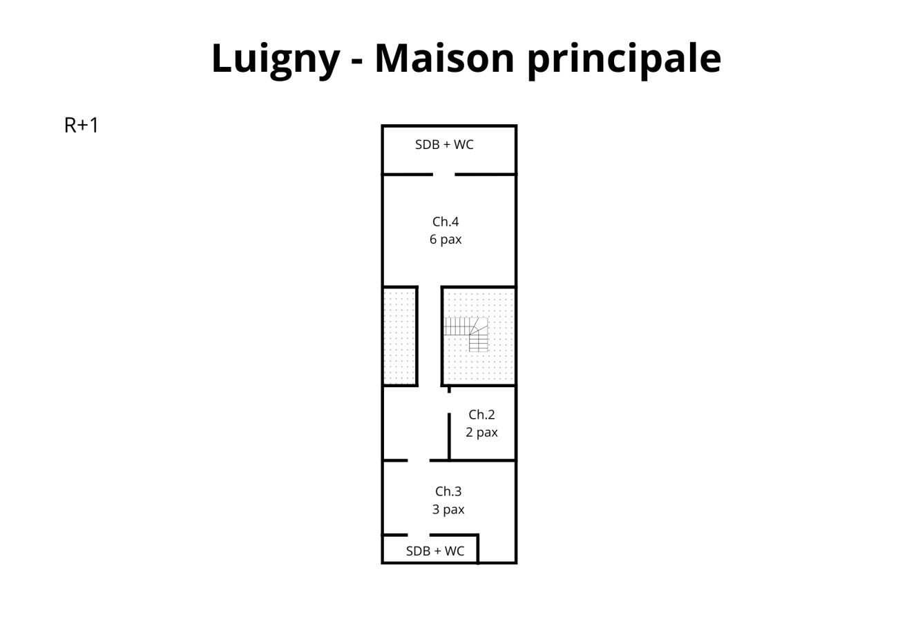 Villa à Luigny - So Villa Luigny (28) - Piscine chauffée - City Stade - 1h20 Paris - 30p.
