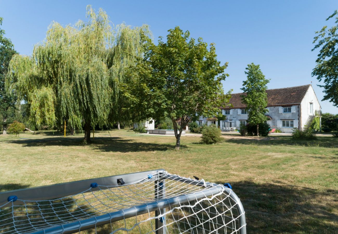 Villa à Saint-Maurice-sur-Aveyron - So Villa Etisseaux (45) - Piscine chauffée - Basket - 1h30 - Paris 45p.