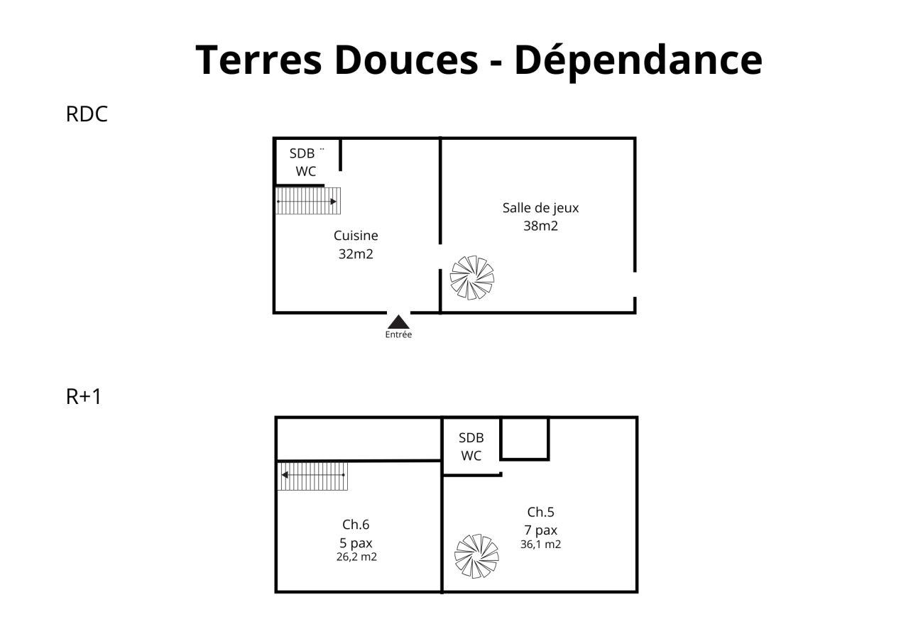 Villa à Saint-Bomer - So Villa Terres Douces (28) - Piscine chauffée - Basket - 1h30 Paris - 30p.