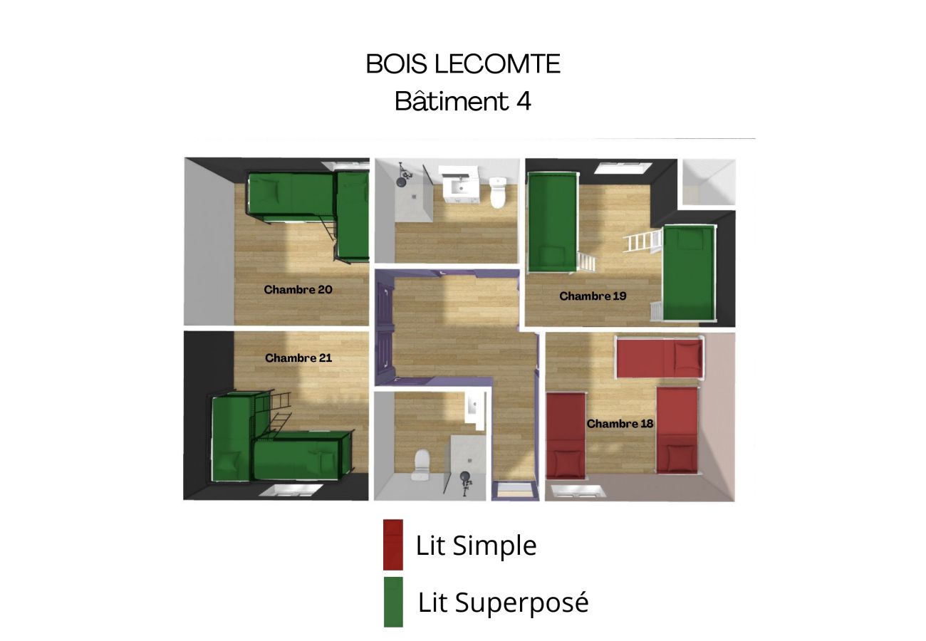 Villa à Saint-Eliph - So Villa Bois Lecomte (28) - Piscine intérieure et extérieure - Padel - 2h de Paris - 60p.