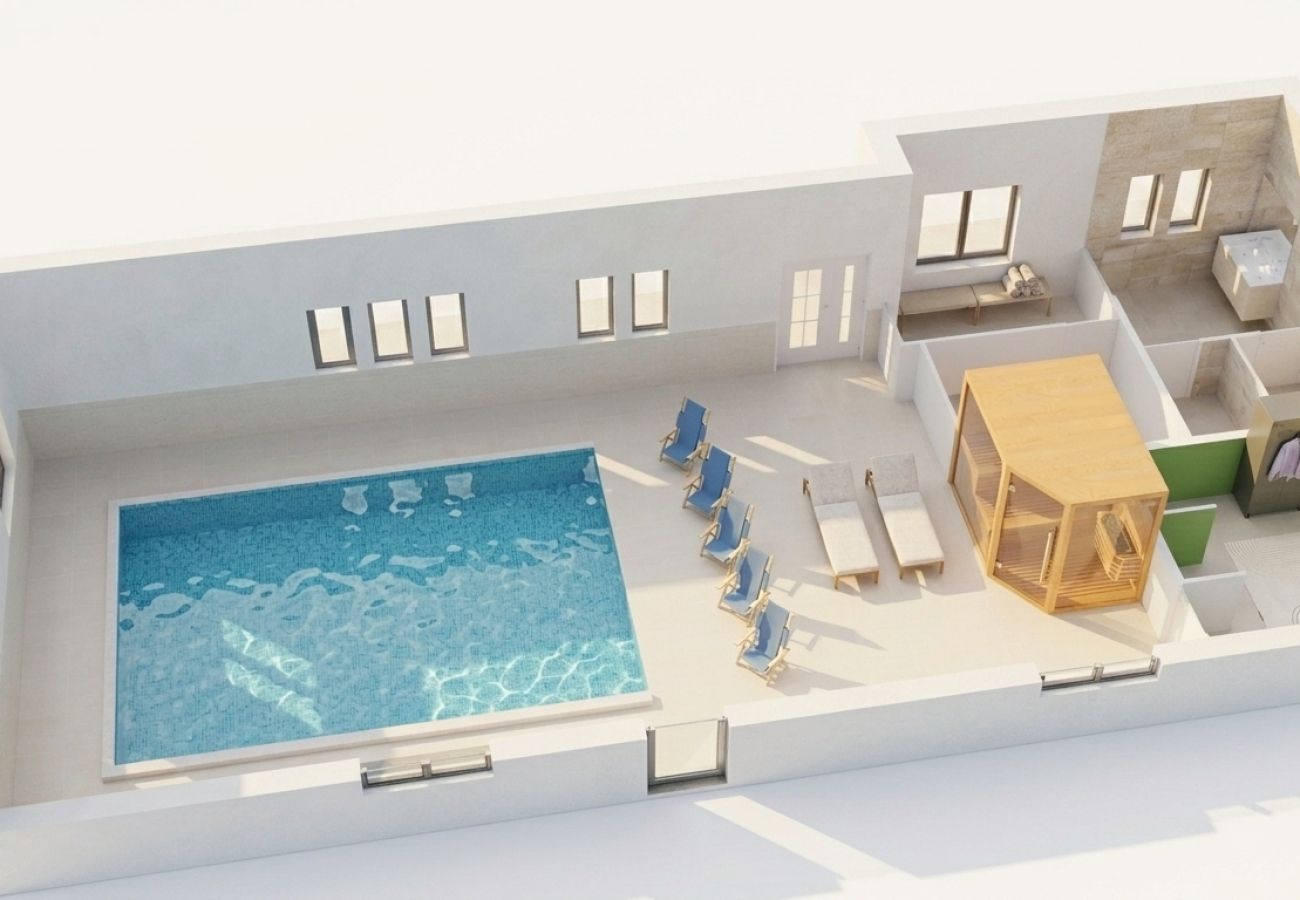 Villa à Poncin - So Villa Poncin (01) - Piscine intérieure et extérieure - Citystade - 1h de Lyon/Genève - 60p.