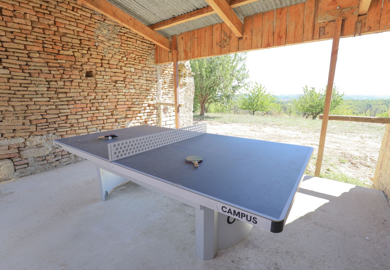 Villa à Vazerac - So Villa Vazerac (82) - Piscine chauffée - Basket - 1h de Toulouse - 30p.