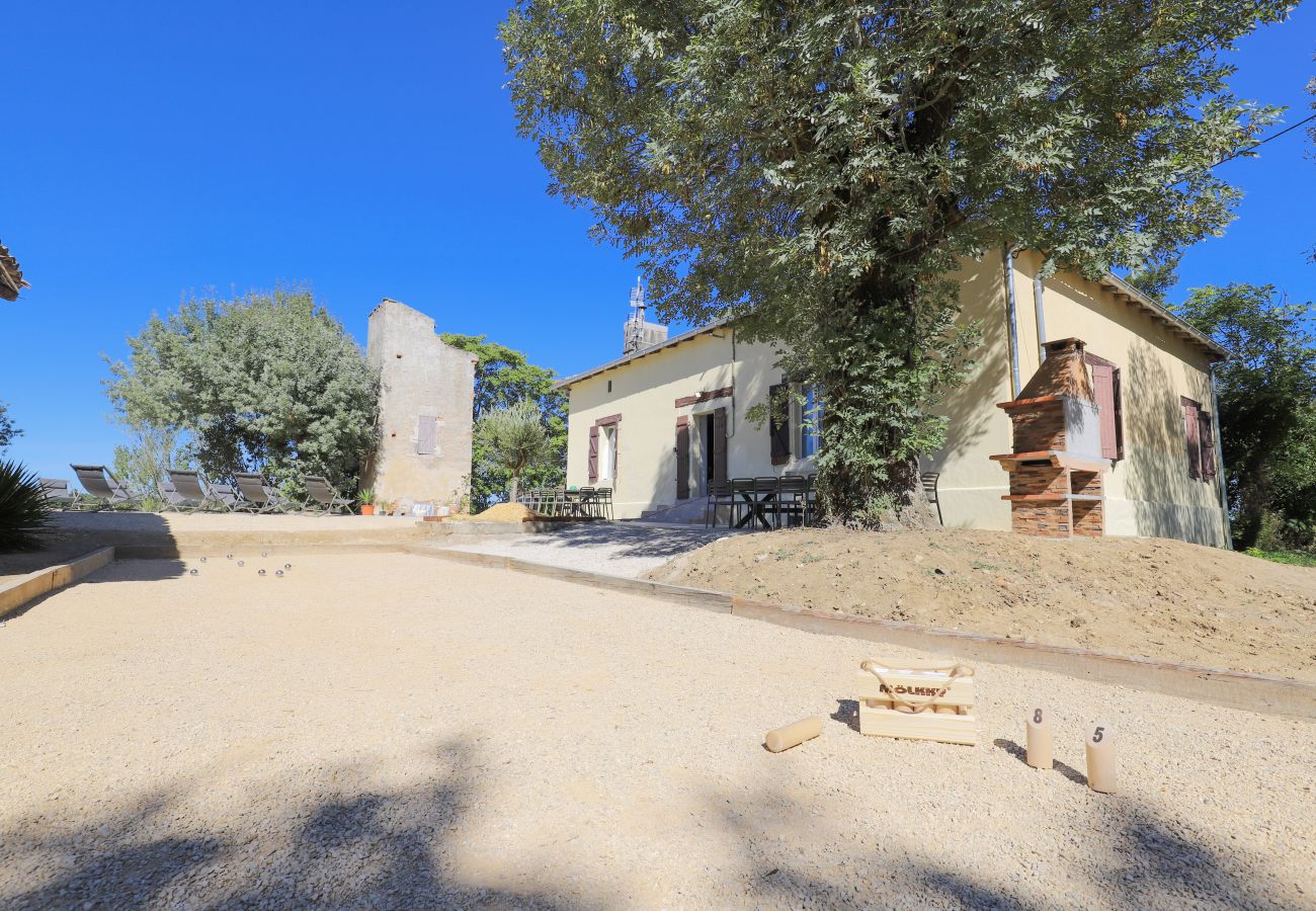 Villa à Vazerac - So Villa Vazerac (82) - Piscine chauffée - Basket - 1h de Toulouse - 30p.