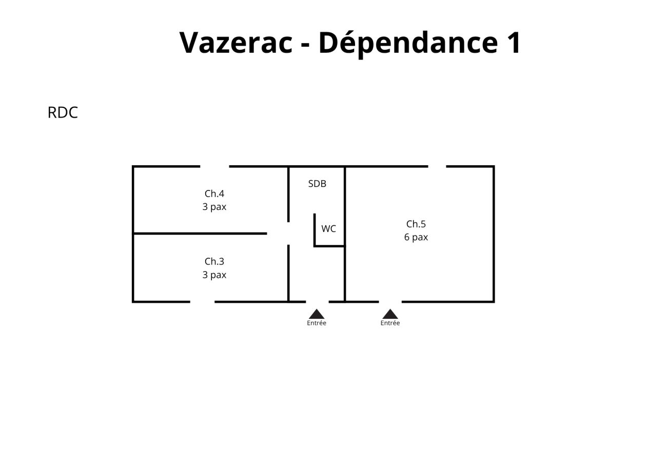 Villa à Vazerac - So Villa Vazerac (82) - Piscine chauffée - Basket - 1h de Toulouse - 30p.