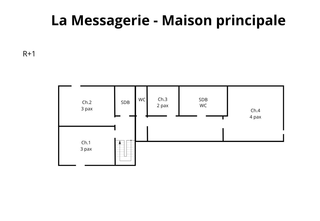 Villa à Noyant - So villas La Messagerie (49) - Piscine chauffée - Basket - 2h de Nantes - 36p.