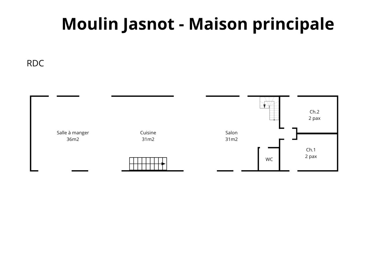 Villa à Mouliherne - So Villa Moulin Jasnot (49) - Piscine chauffée - Basket - 2h Nantes - 45 p.